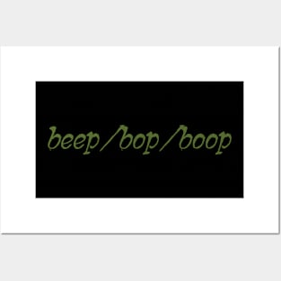 Beep/bop/boop Posters and Art